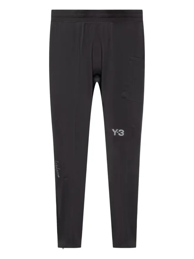 Y-3 Y-3 ロゴディテール レギンス - ブラックの商品画像