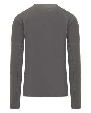 Y-3 長袖Tシャツ - グレー - サムネイル2