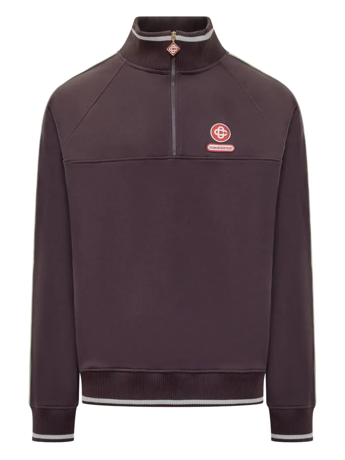 Casablanca Laurel sweatshirt - Purple - 画像1