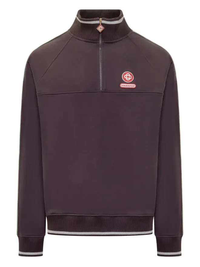 Casablanca Casablanca Laurel sweatshirt - Purpleの商品画像