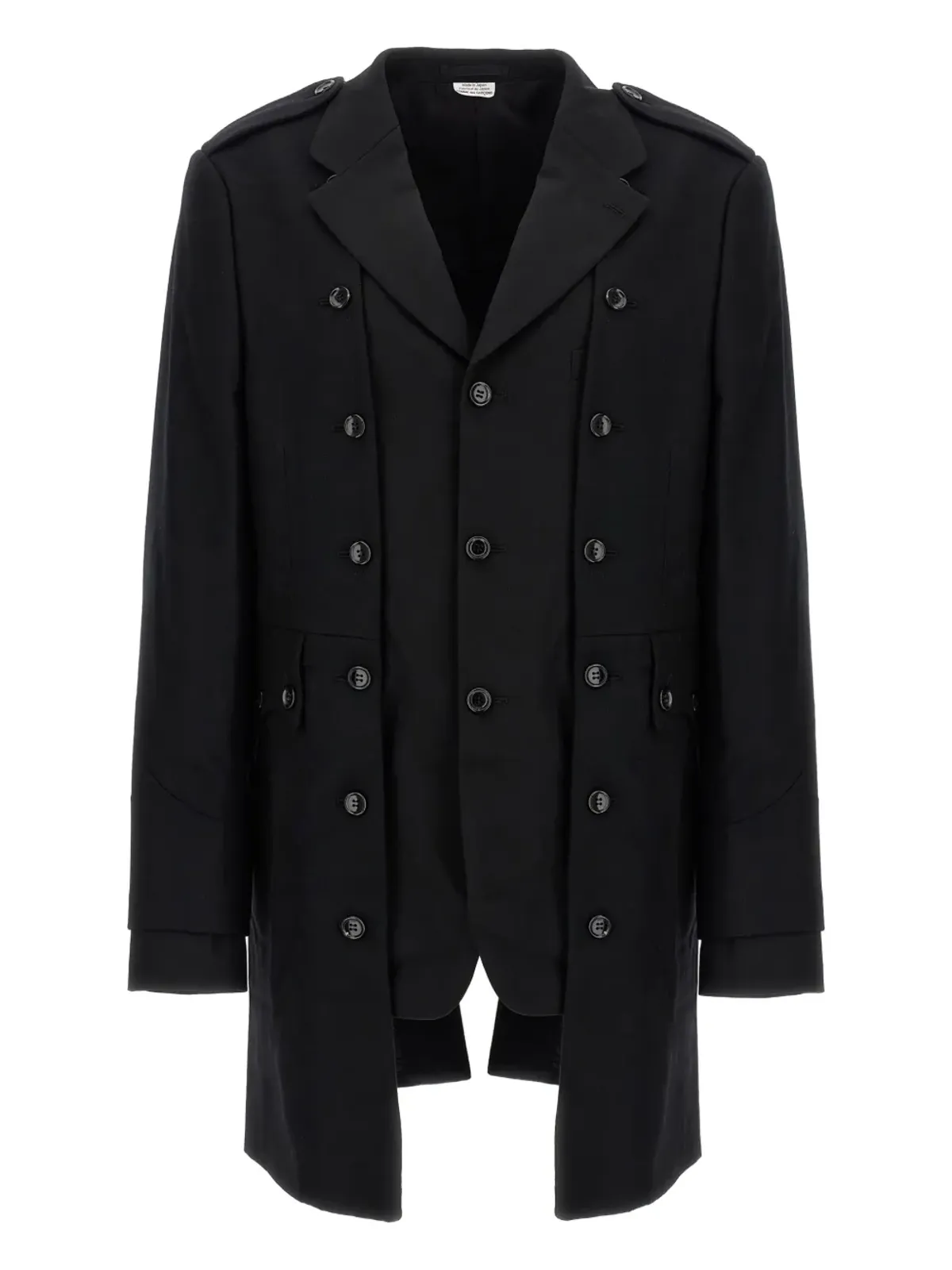 Comme des Garçons Homme Plus ダブルレイヤー ブレザーコート - 画像1