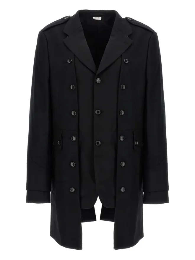 Comme des Garçons Homme Plus Comme des Garçons Homme Plus ダブルレイヤー ブレザーコートの商品画像