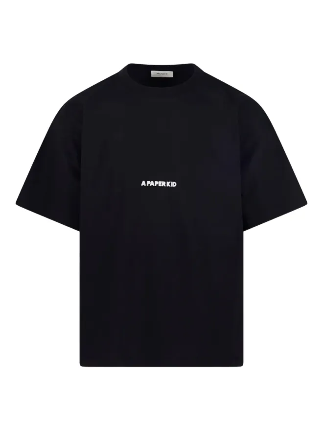 A Paper Kid A Paper Kid ロゴプリントTシャツの商品画像