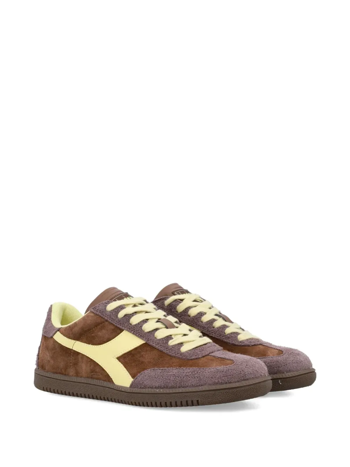 Diadora スエードスニーカー ブラウン - 画像2