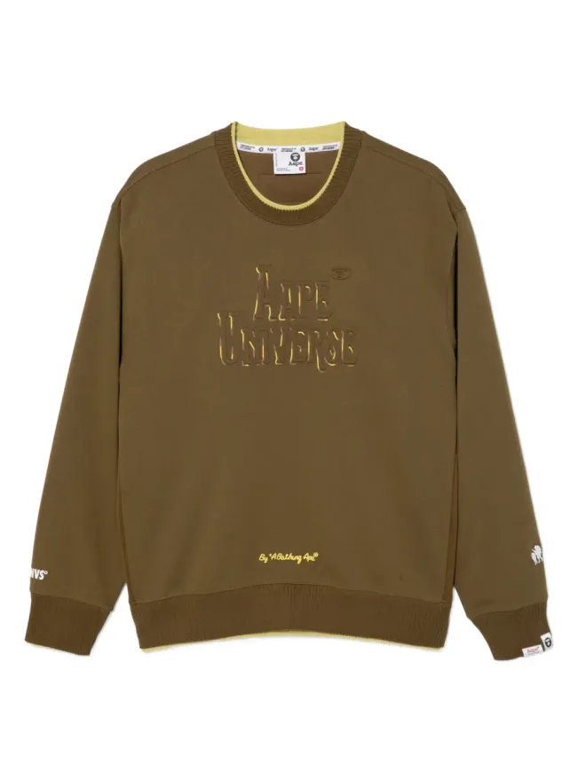 AAPE BY *A BATHING APE® AAPE BY *A BATHING APE® ロゴエンボスドスウェットシャツの商品画像
