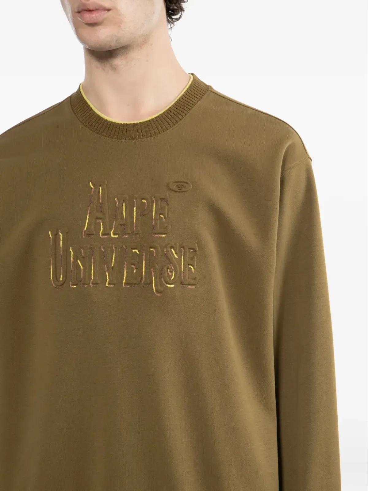 AAPE BY *A BATHING APE® ロゴエンボスドスウェットシャツ - 画像5