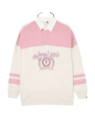 A BATHING APE® 刺繍ロゴ入りコットンポロトップ - サムネイル1