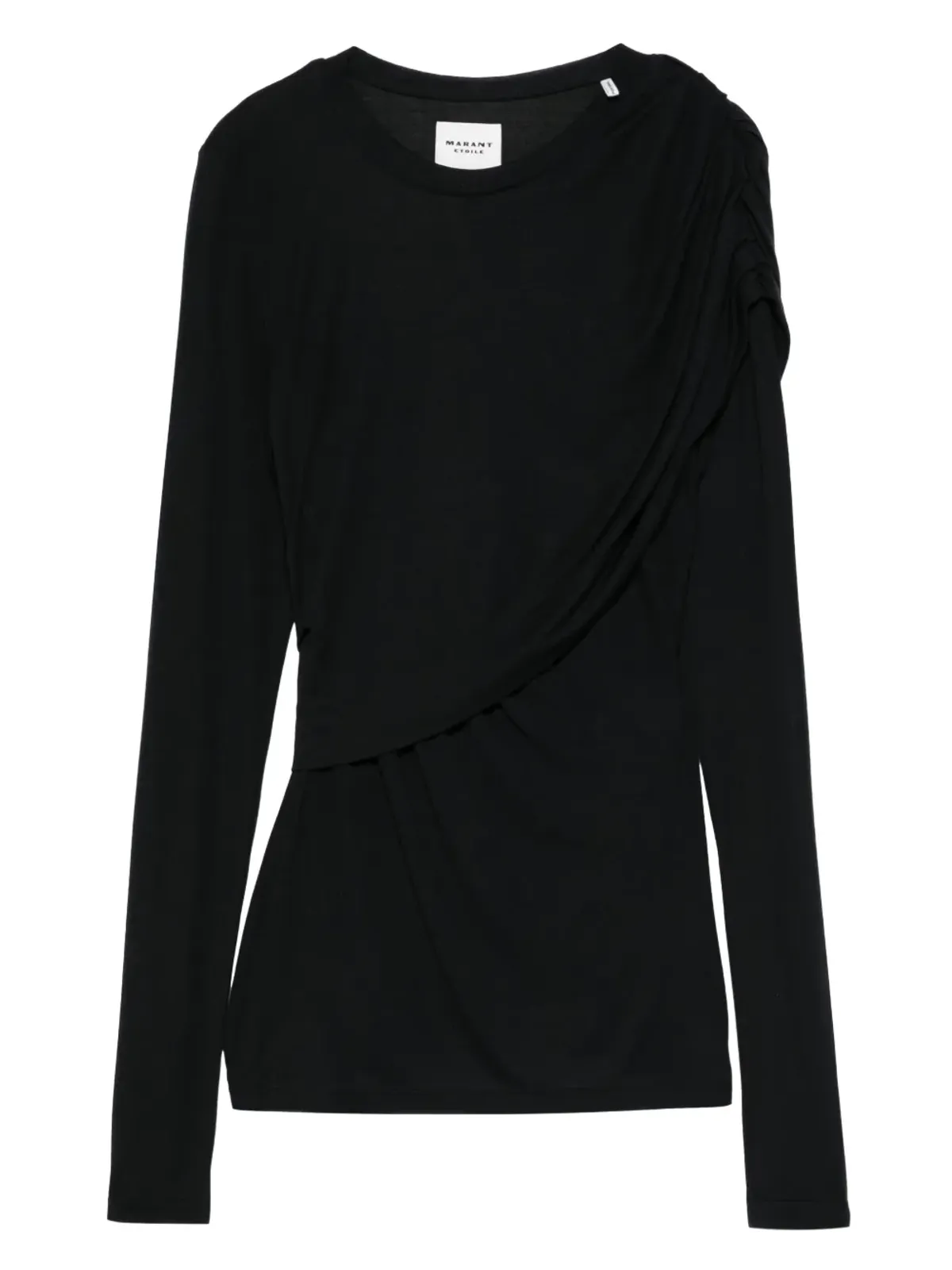 MARANT ÉTOILE Dressi T-shirt - Black - 画像1