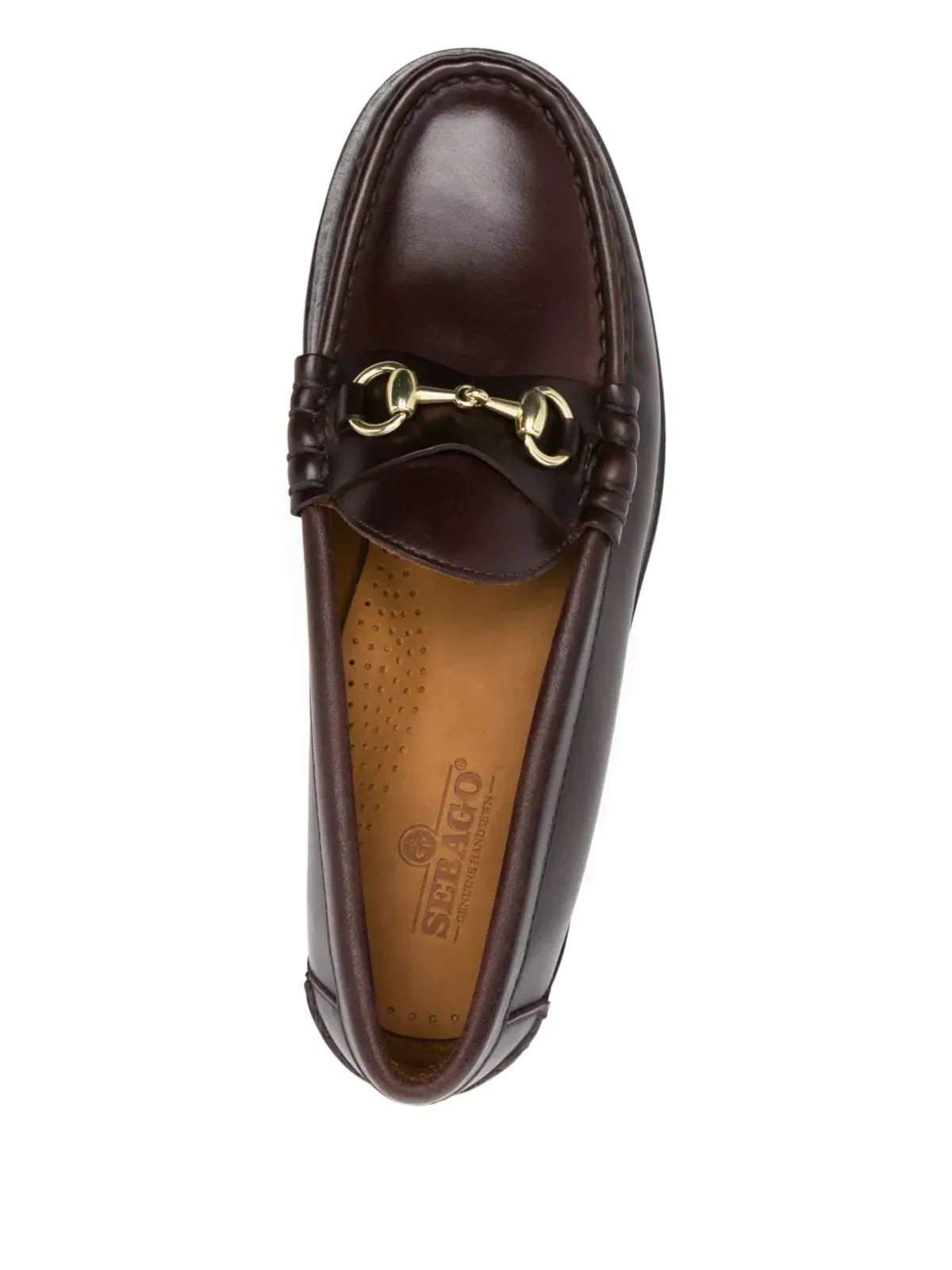 Sebago ホースビットレザー ローファー ブラウン - 画像4