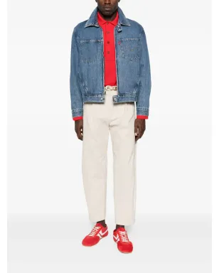 Levi's デニムジャケット ジップフロント ブルー - サムネイル2