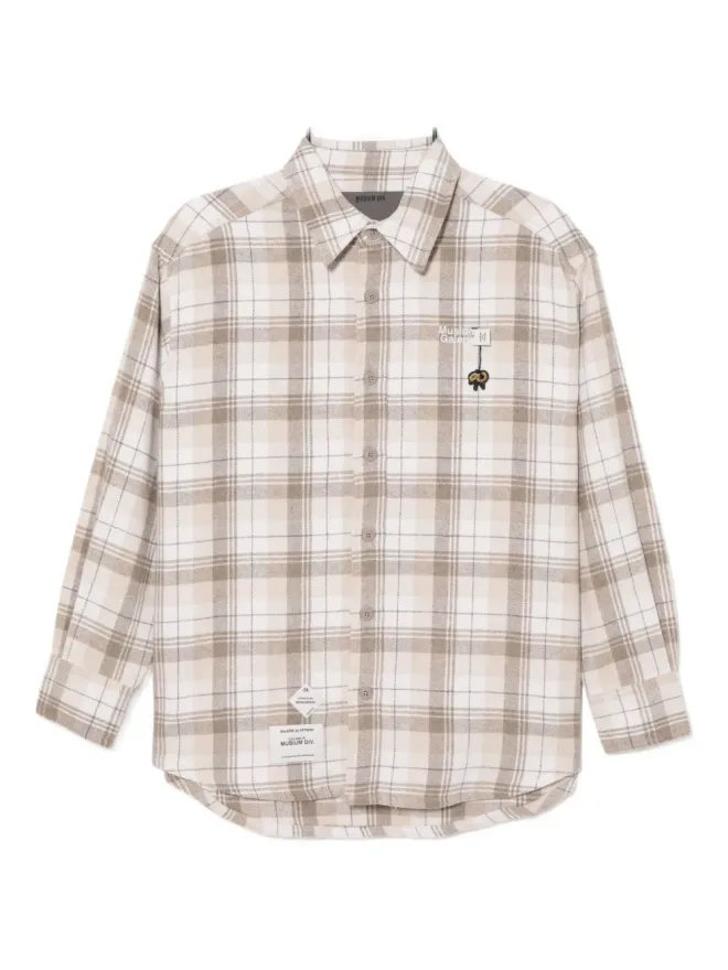 Musium Div. Musium Div. チェック柄シャツジャケットの商品画像