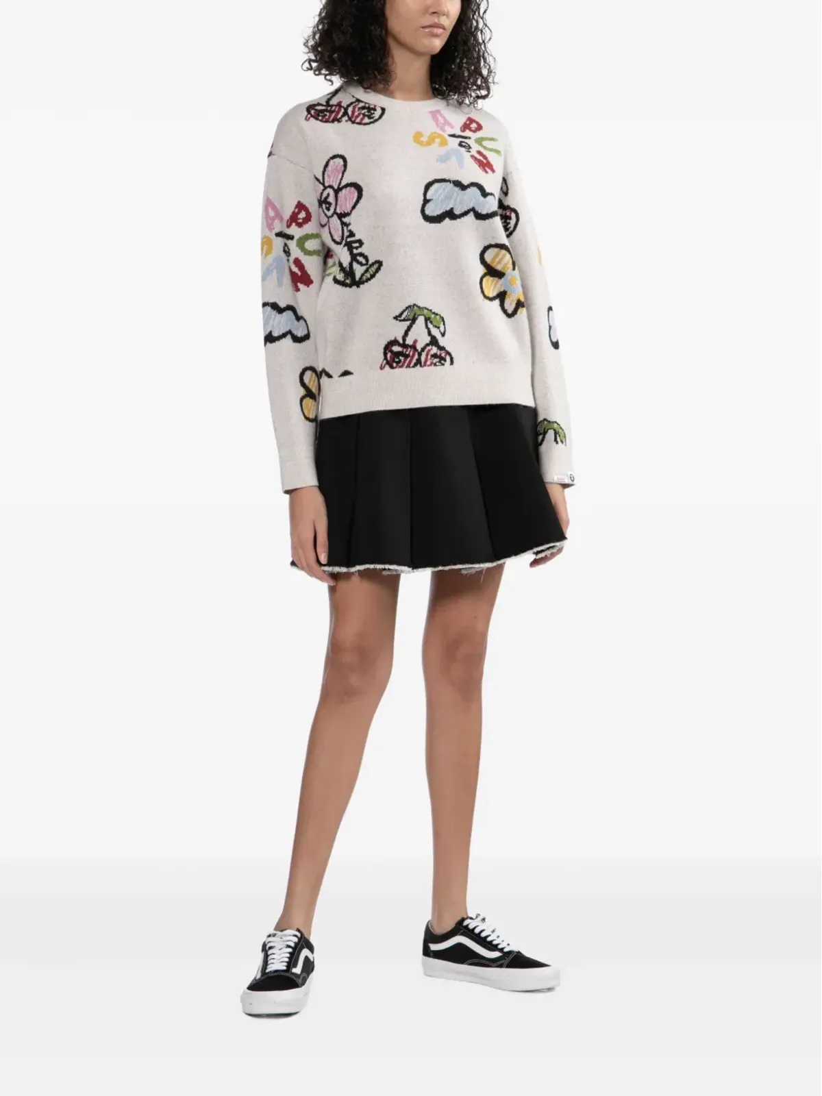 A BATHING APE® グラフィックプリント ジャンパー - 画像2