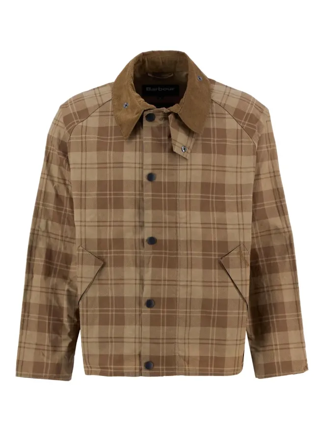 Barbour Barbour チェック柄ウィンドブレーカーの商品画像