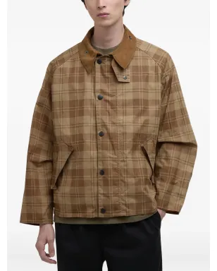 Barbour チェック柄ウィンドブレーカー - サムネイル3