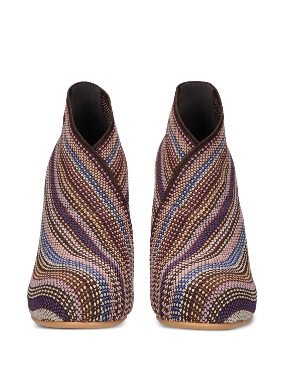 United Nude レザーヒールブーツ - 画像3