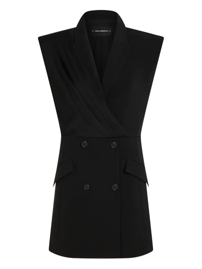 Karl Lagerfeld Karl Lagerfeld Karl DNAブレザードレス - Blackの商品画像