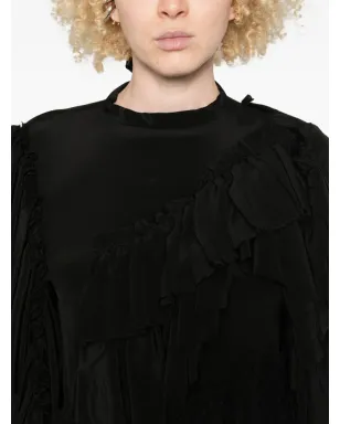 ALAINPAUL ラッフルド・アシンメトリック・トップ - サムネイル5