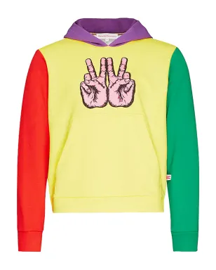 Walter Van Beirendonck W-Peace hoodie - Yellow - サムネイル1