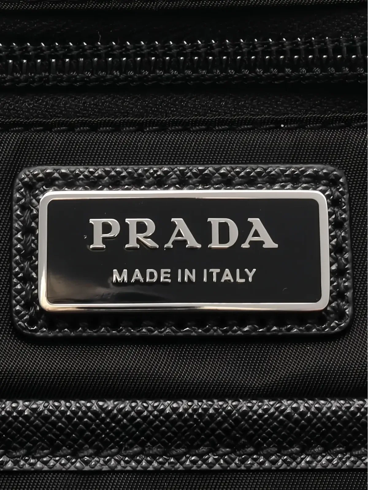 Prada Pre-Owned トライアングルロゴ クロスボディバッグ - ブラック - 画像5