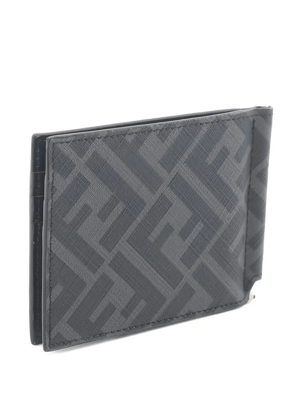 Fendi Pre-Owned FF-patternカードホルダー ブラック - 画像2