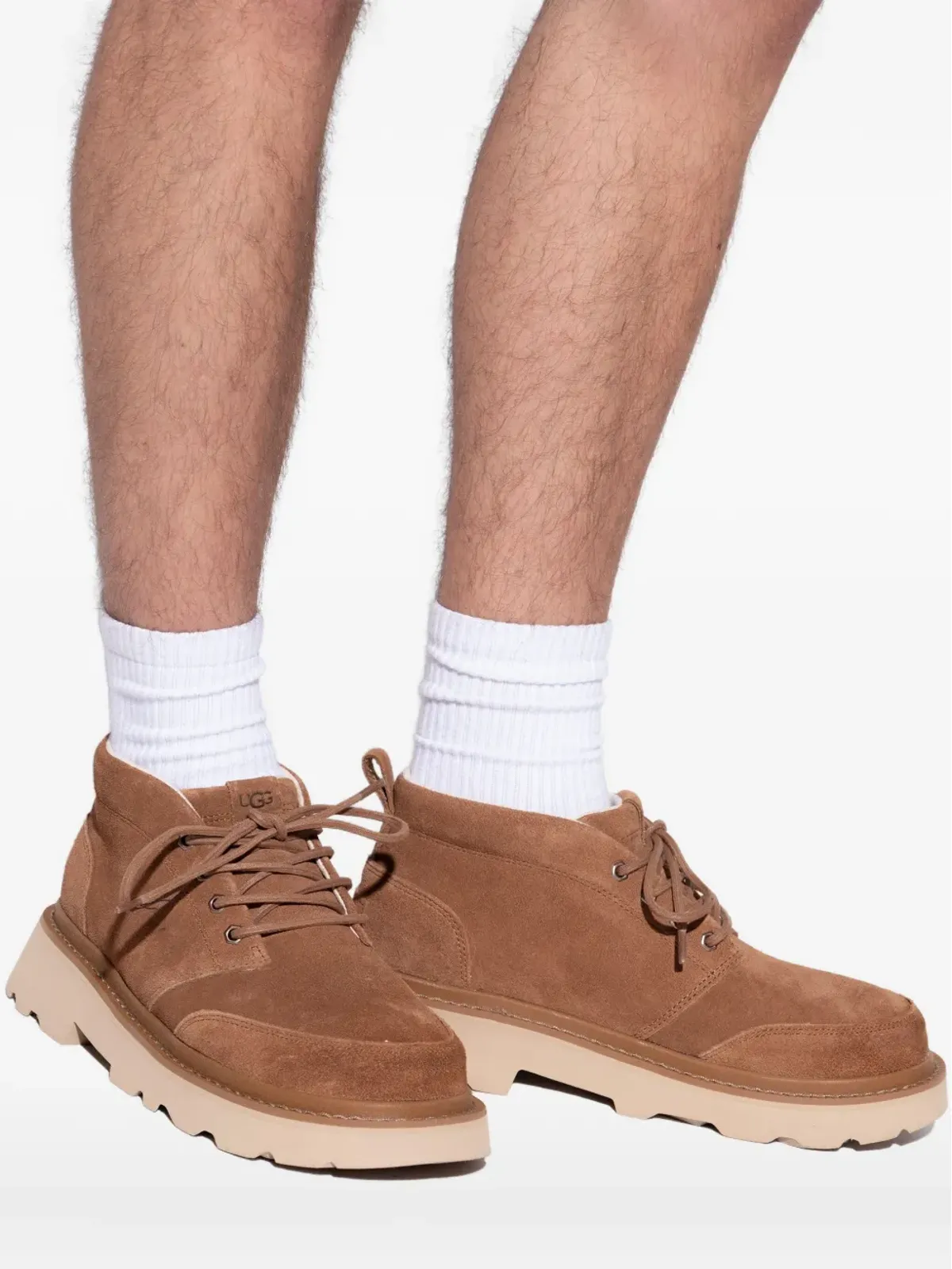 UGG チャッカ ラグ スエード レースアップ デザートブーツ - 画像4
