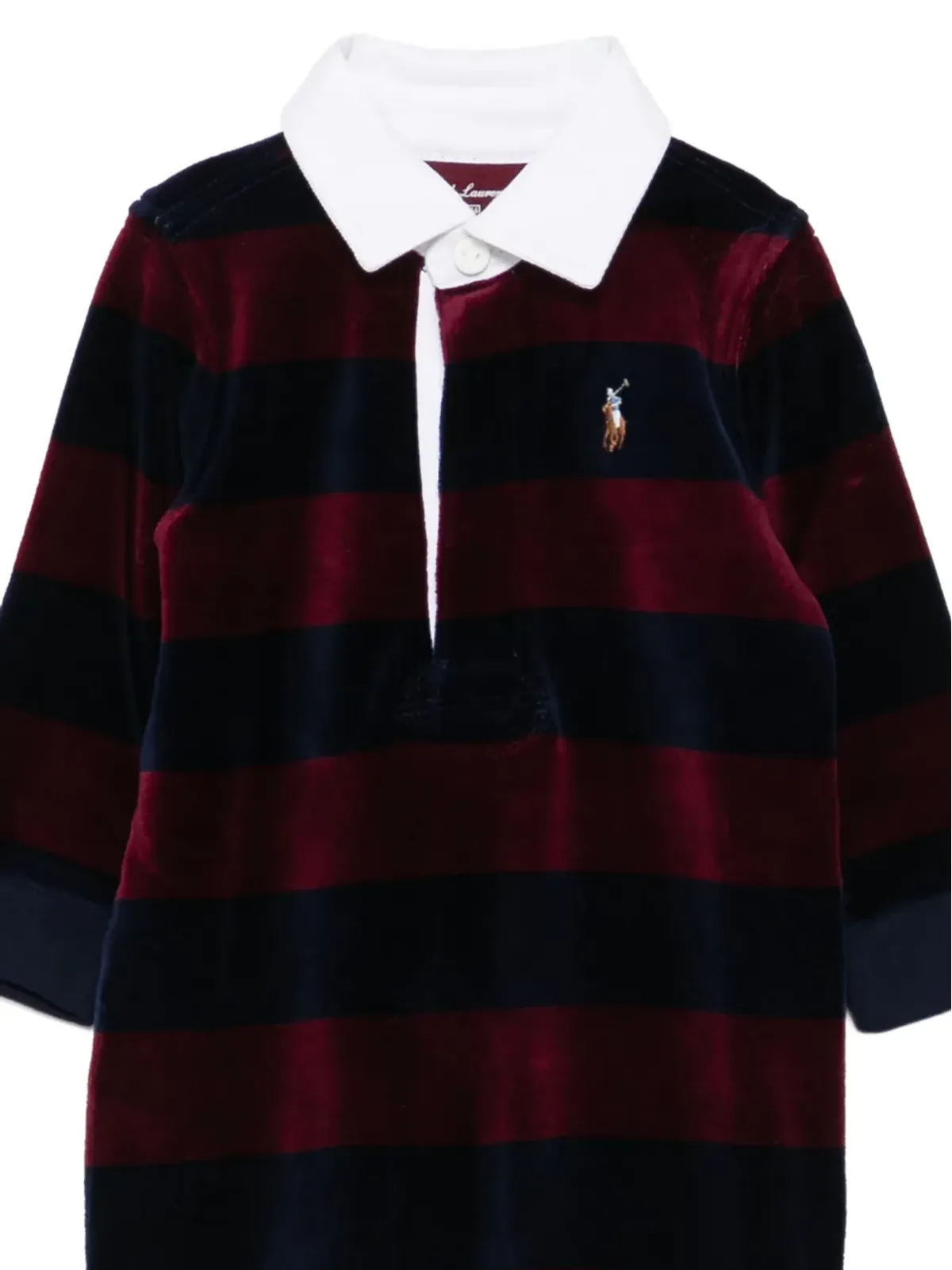 POLO RALPH LAUREN KIDS ロンパース（ストライプ柄） - 画像3