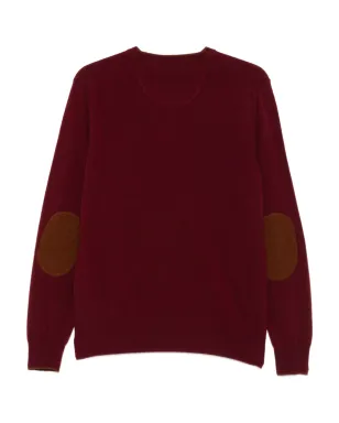 Altea 肘パッチ付きクルーネックセーター - サムネイル2