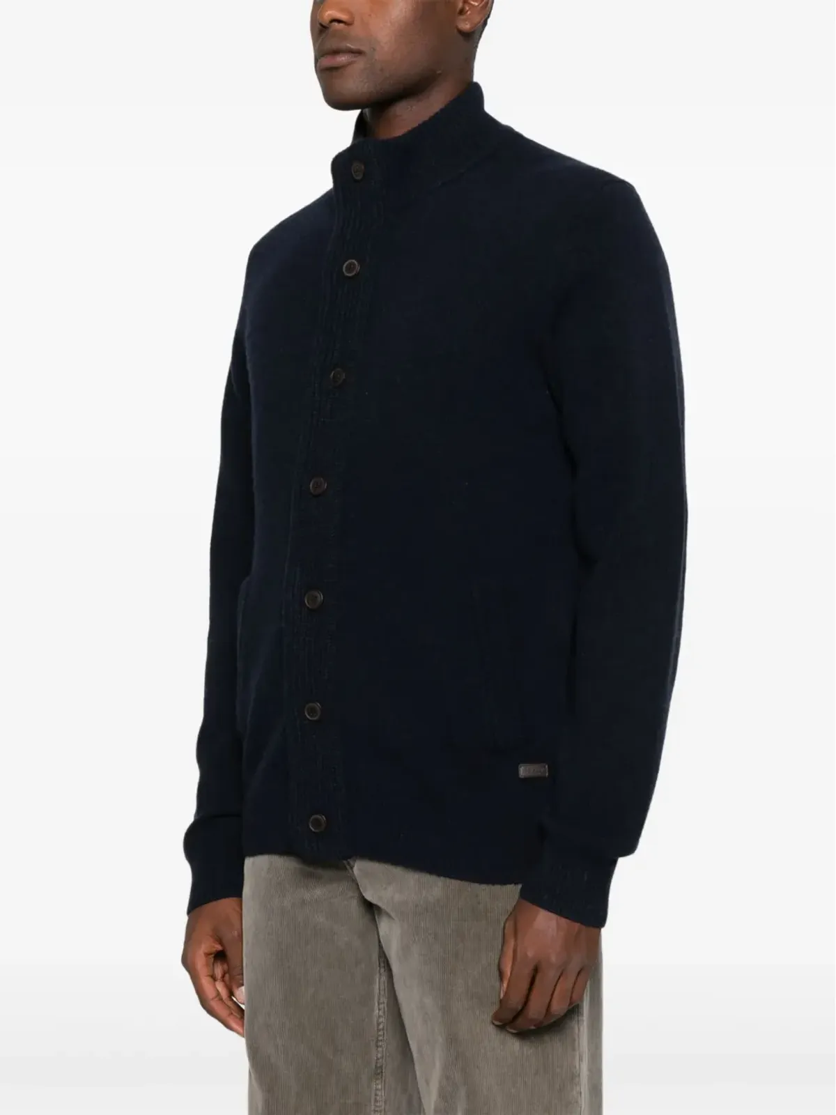 Barbour ウールカーディガン - 画像3