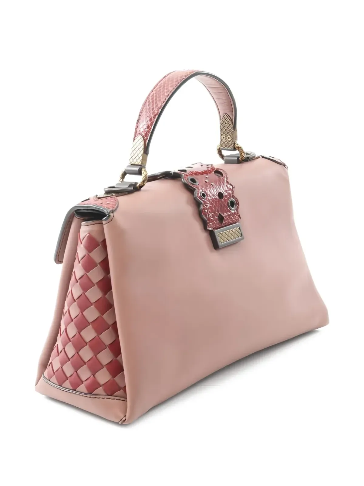 Bottega Veneta Pre-Owned Piazza ツーウェイ ハンドバッグ - ピンク - 画像2
