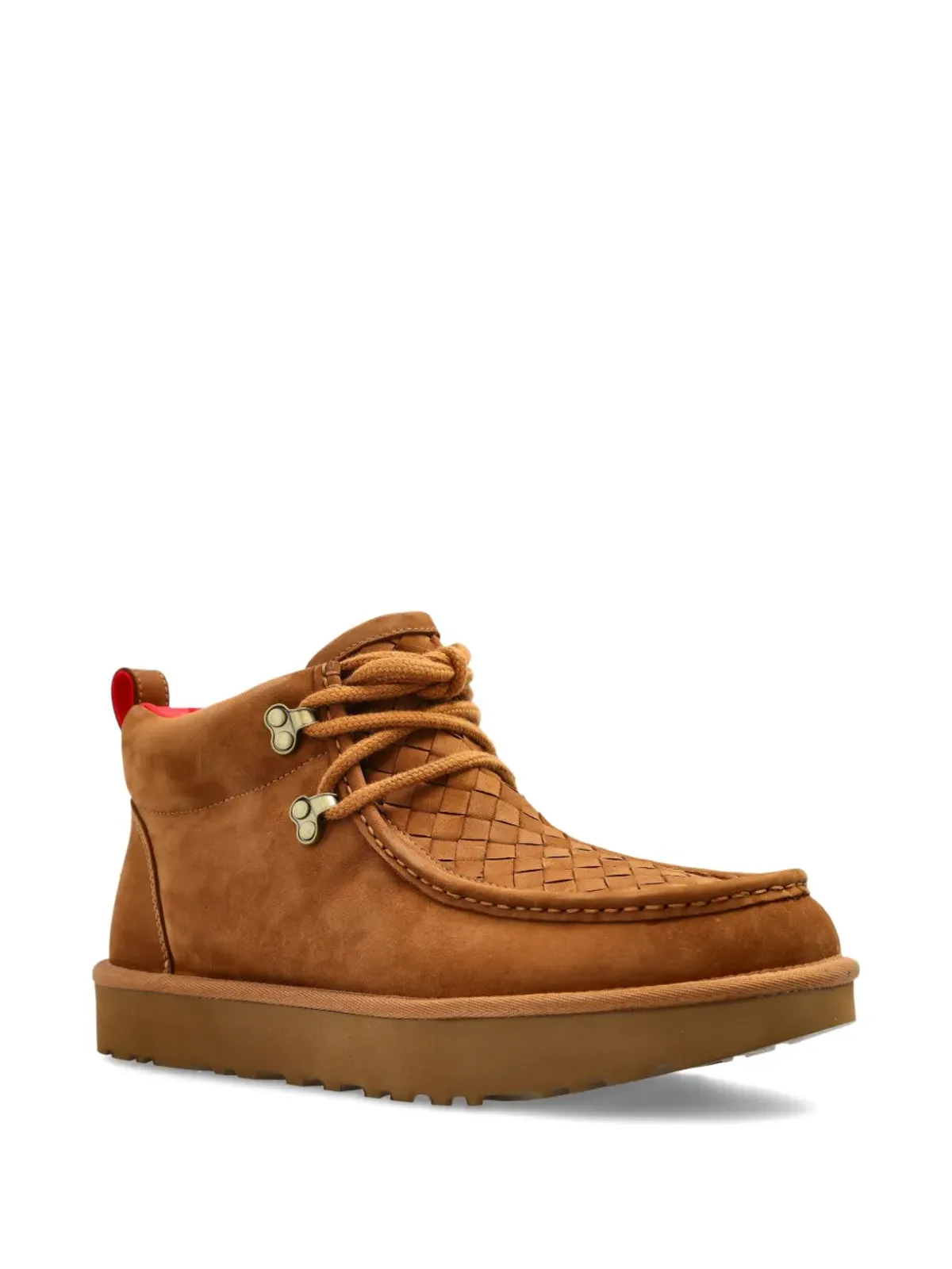 UGG アンブッシュ ウーブン レースアップ ブーツ - 画像2