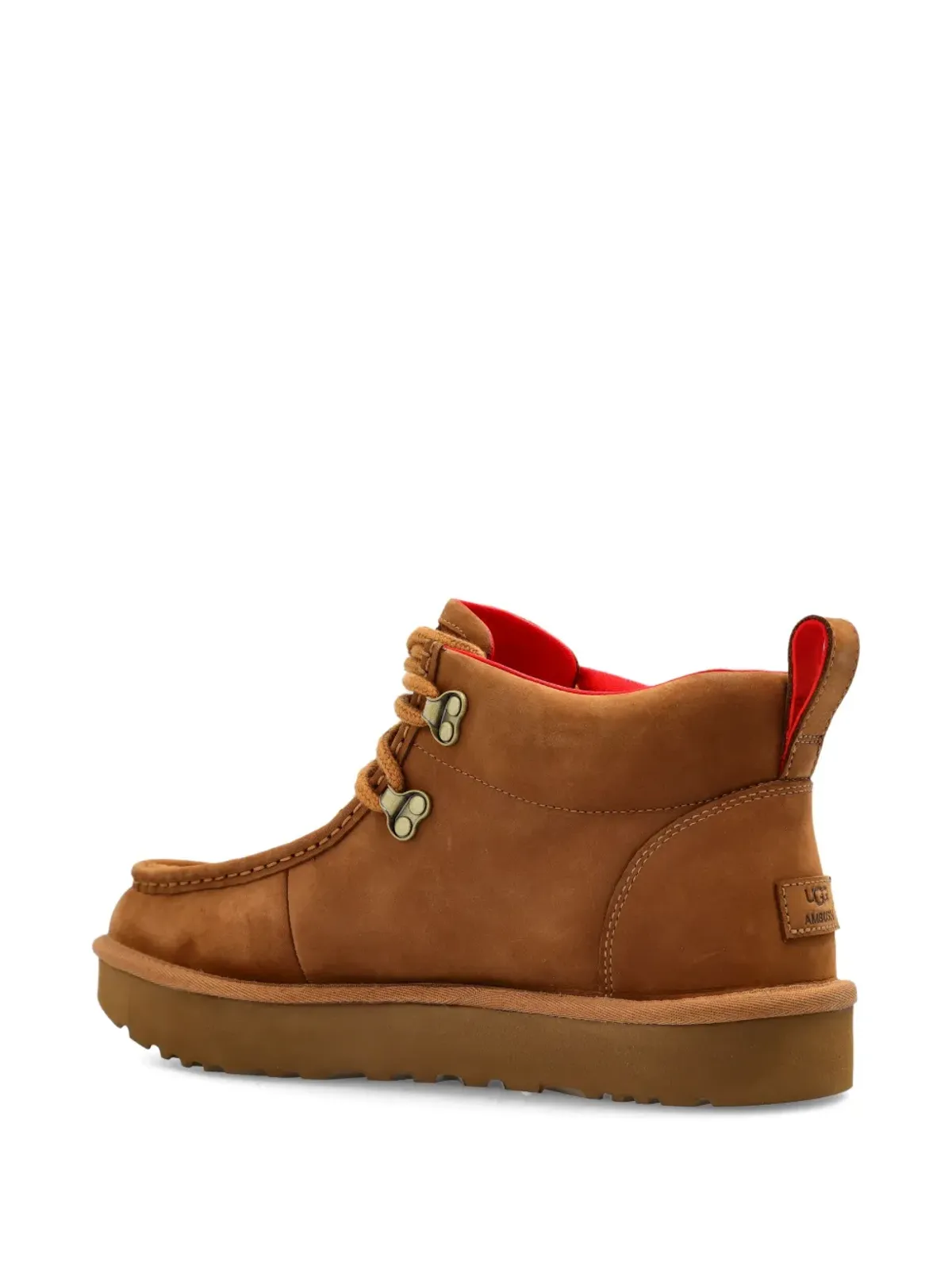 UGG アンブッシュ ウーブン レースアップ ブーツ - 画像4