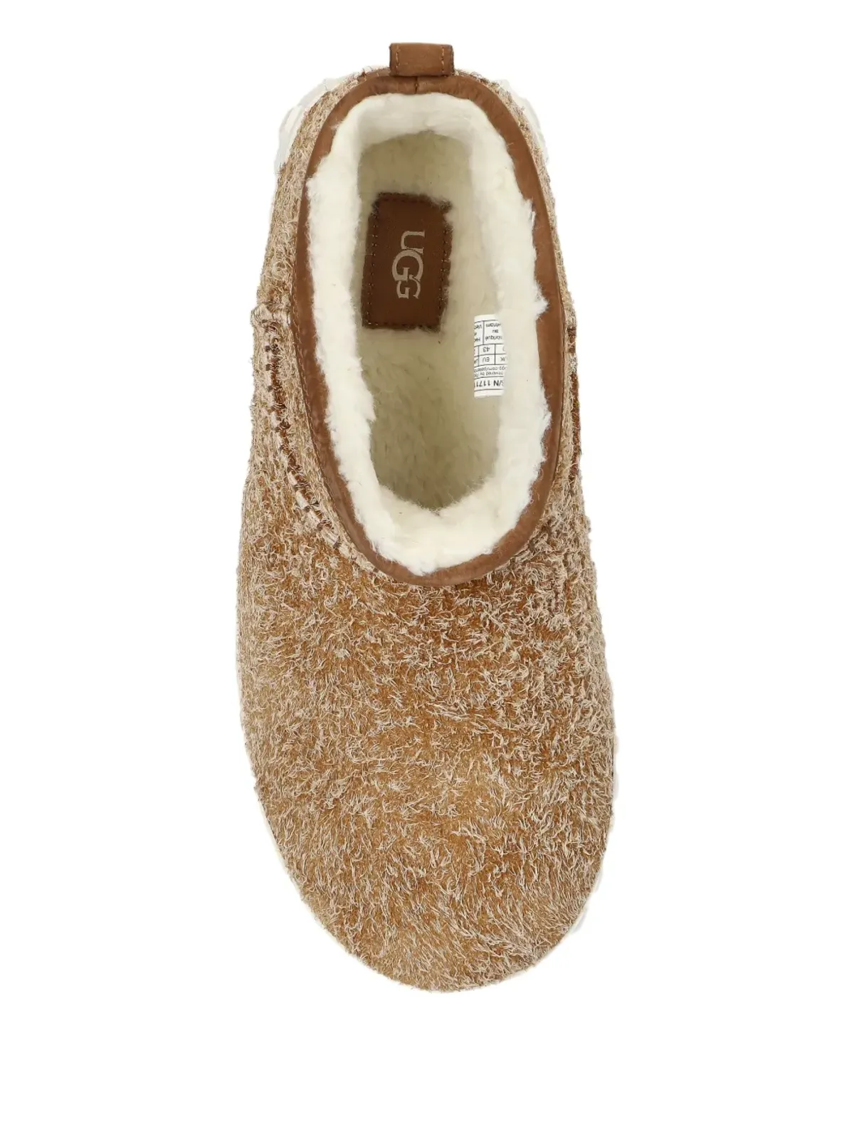 UGG クラシック・ウルトラ・ミニ スエード テクスチャード ブーツ - ブラウン - 画像3