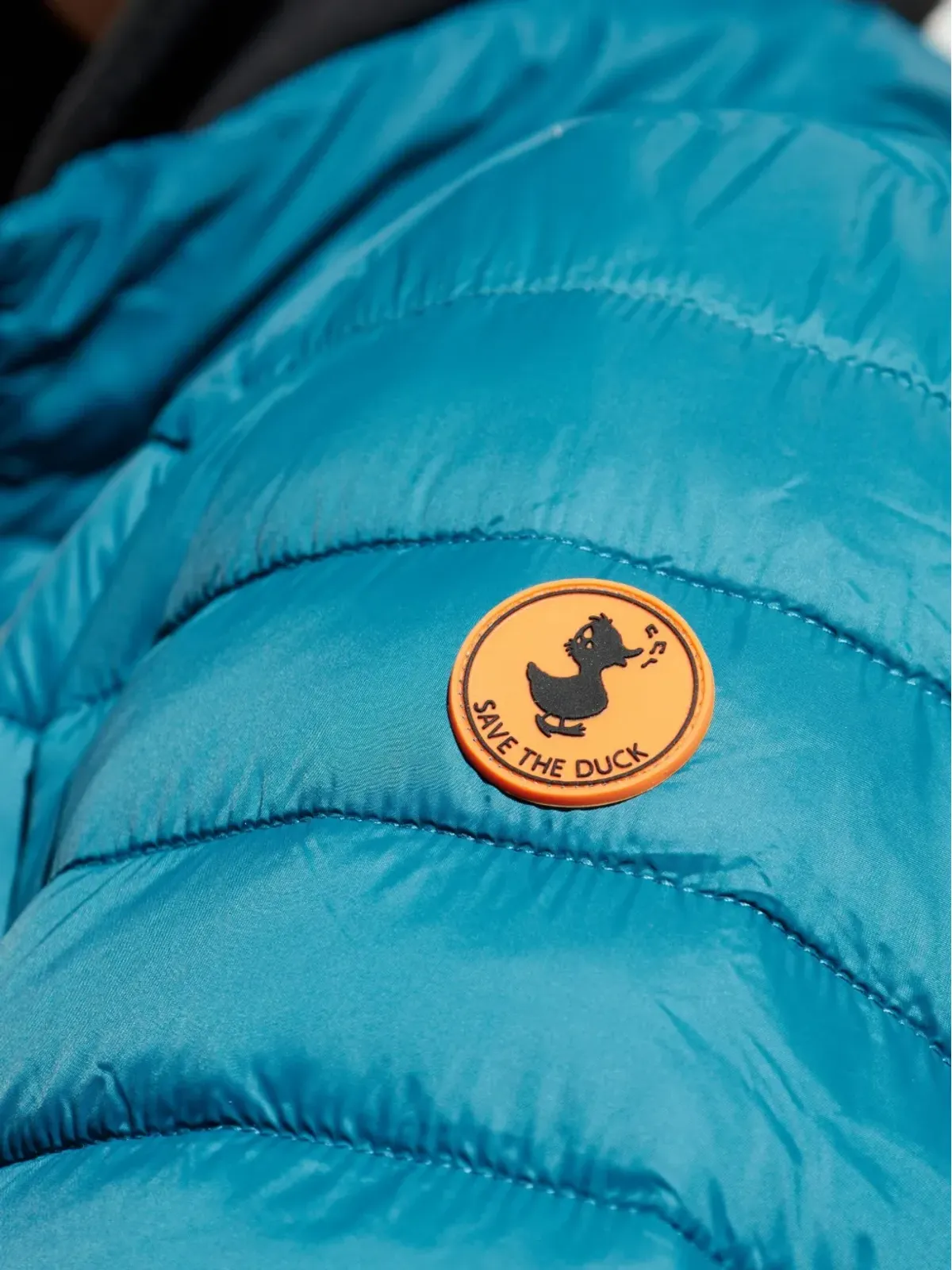 Save The Duck Alexander padded zip jacket - Blue - 画像5