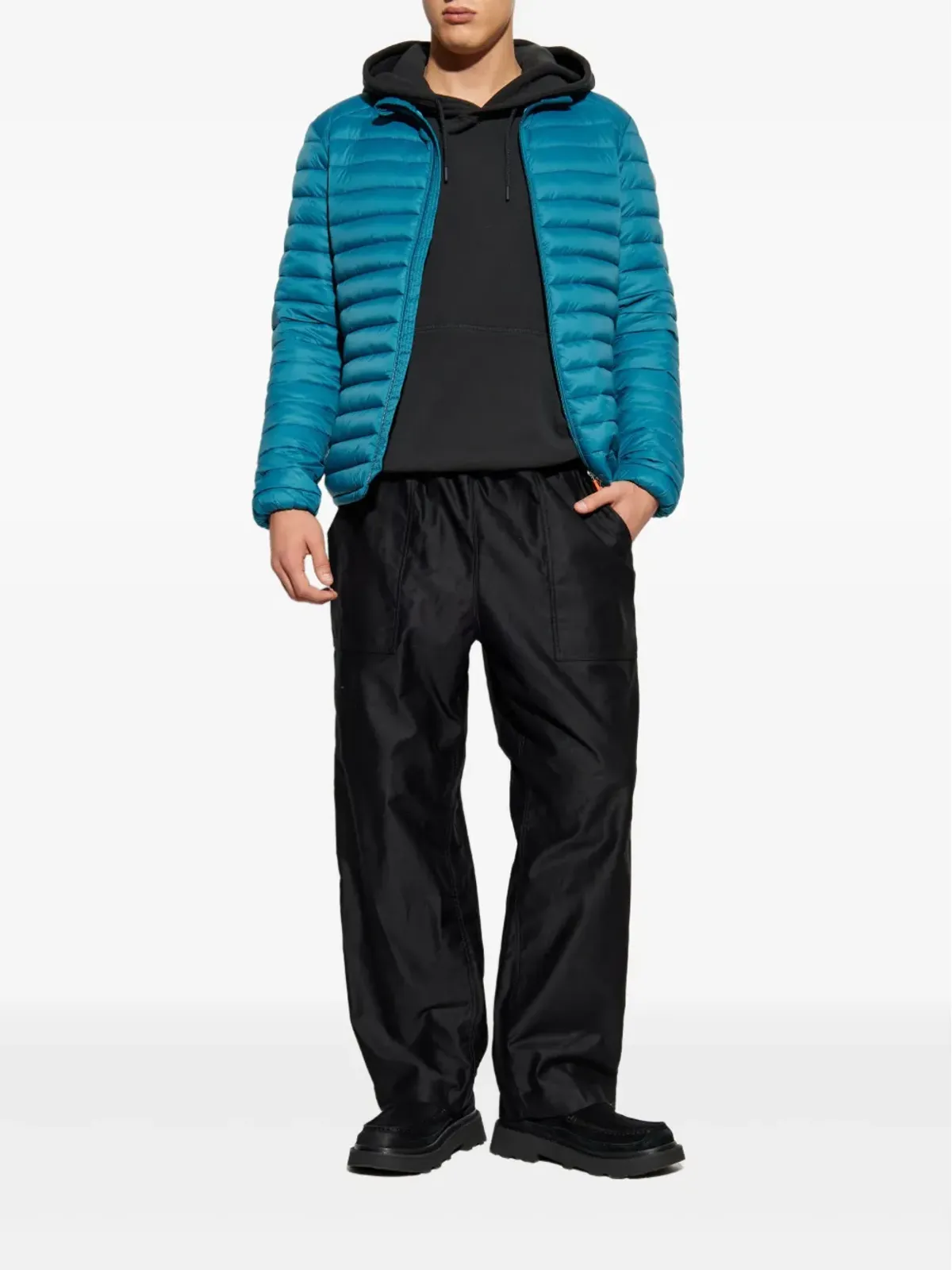 Save The Duck Alexander padded zip jacket - Blue - 画像2