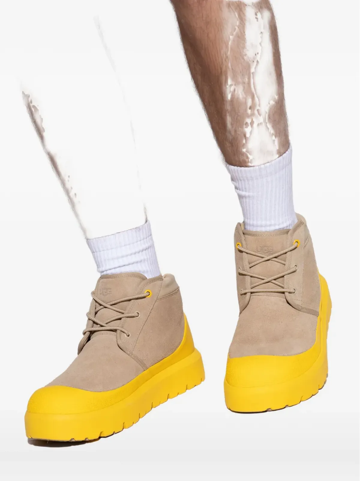 UGG ネムール スエード レースアップ ブーツ - 画像5
