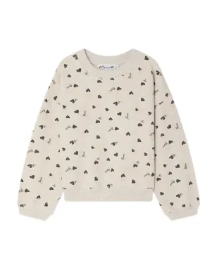 Bonpoint Talya ハートプリント スウェットシャツ - サムネイル1