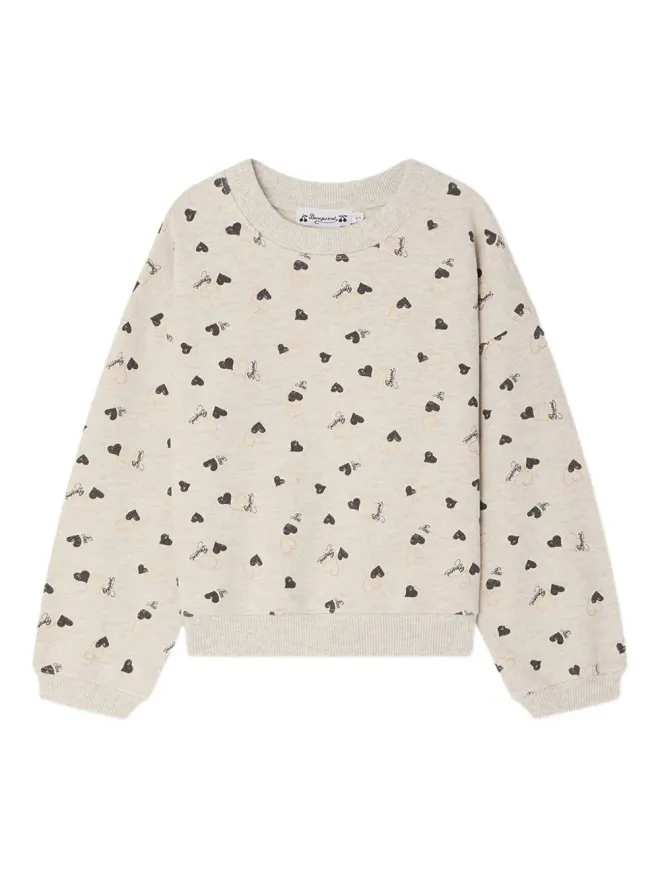 Bonpoint Bonpoint Talya ハートプリント スウェットシャツの商品画像
