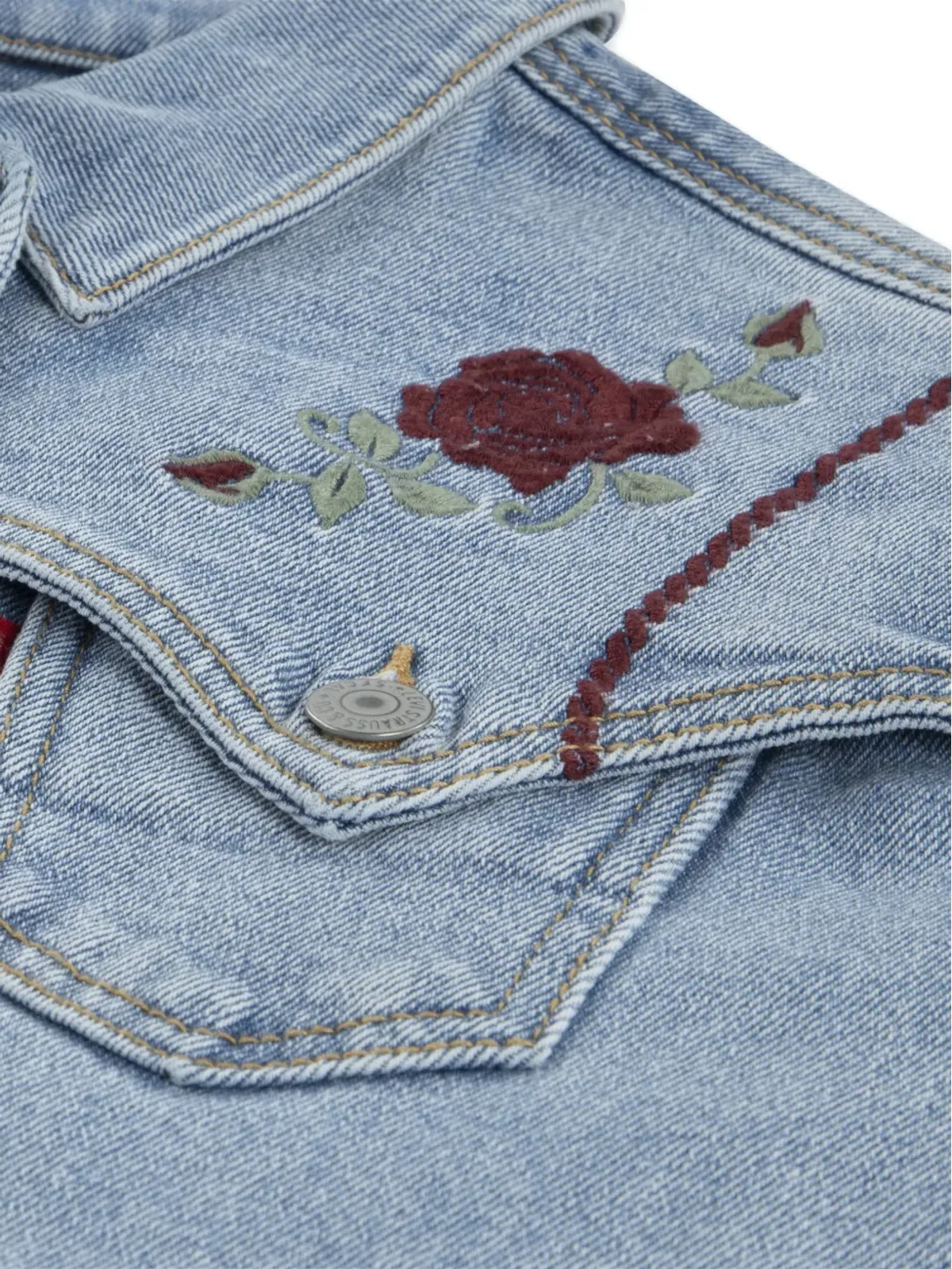 Levi's Kids 花柄刺繍ジャケット - 画像4
