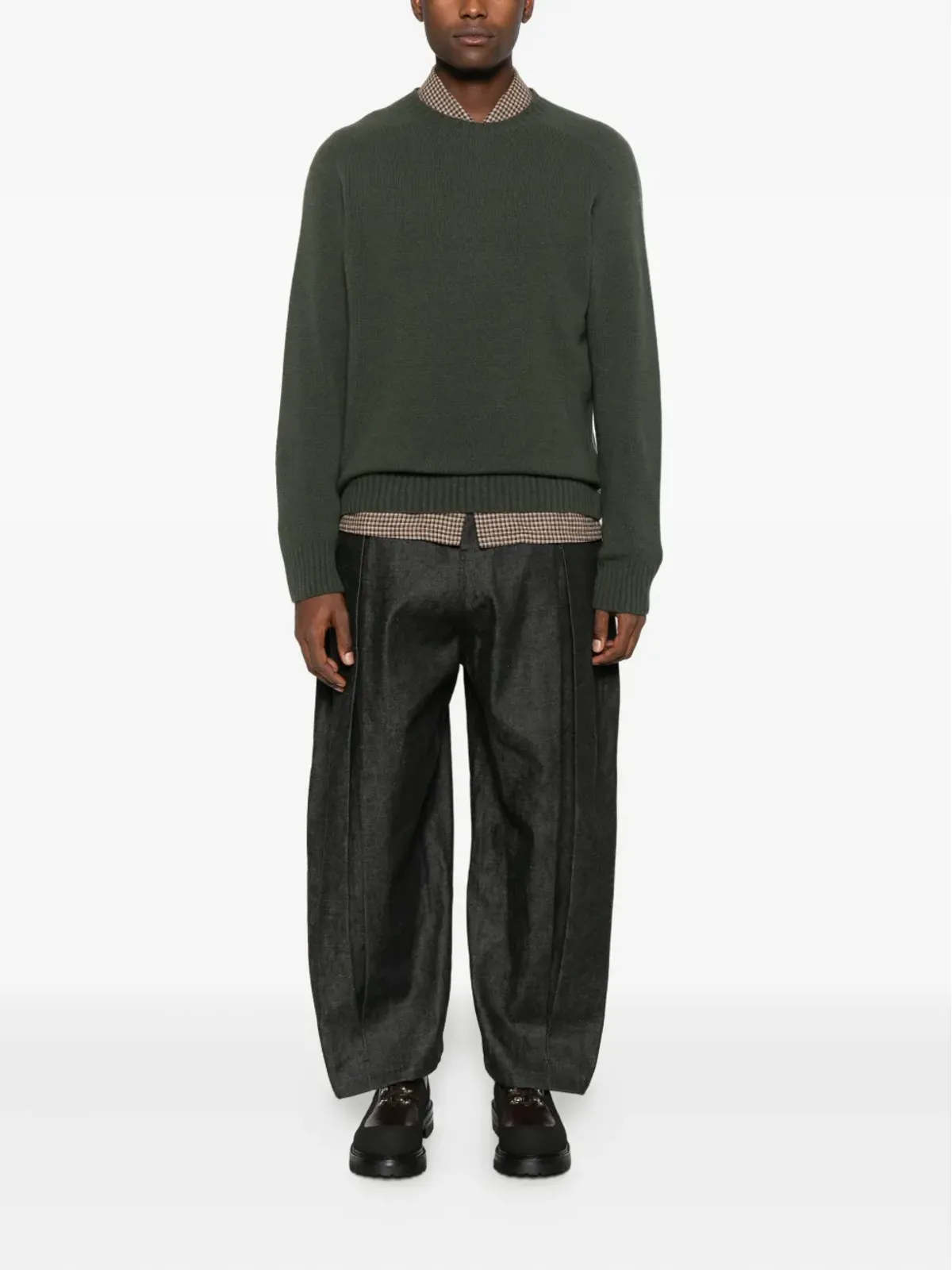 YMC Suedehead sweater - 画像2