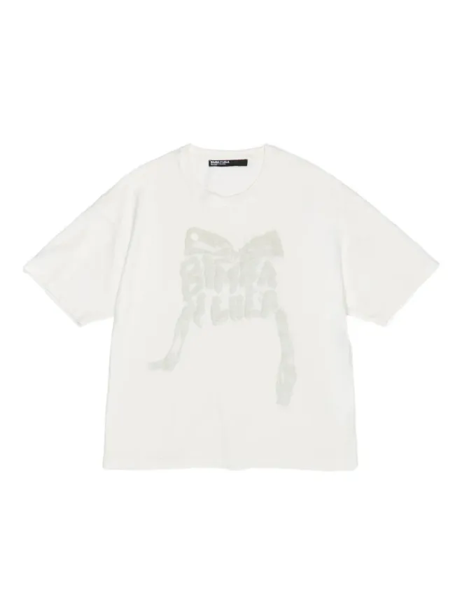 Bimba y Lola Bimba y Lola 刺繍入りコットンTシャツの商品画像