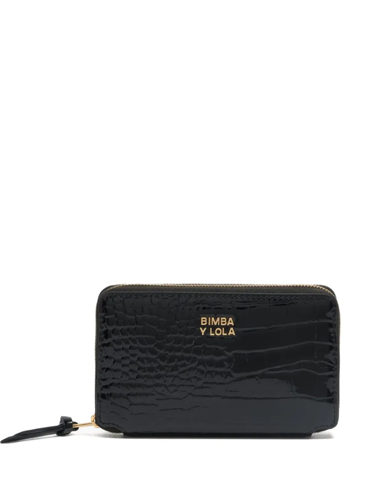 Bimba y Lola クロコダイルエフェクト ジップアラウンド ウォレット - 画像1