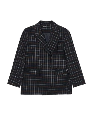 Bimba y Lola ダブルブレスト チェック ブレザー - サムネイル1