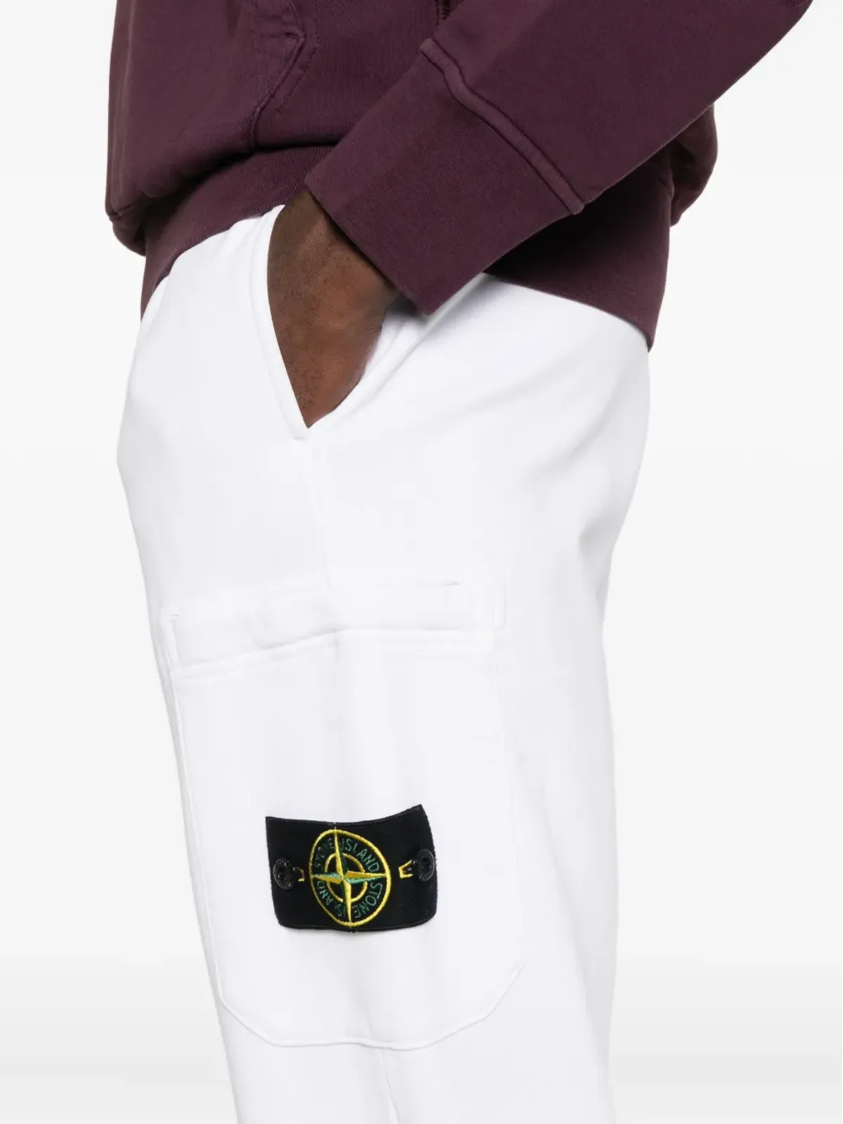 Stone Island ドローストリングウエストパンツ - 画像5