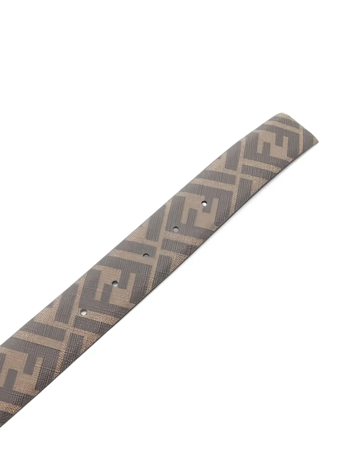 Fendi Pre-Owned 20s FF-logo buckle belt - Black - 画像5