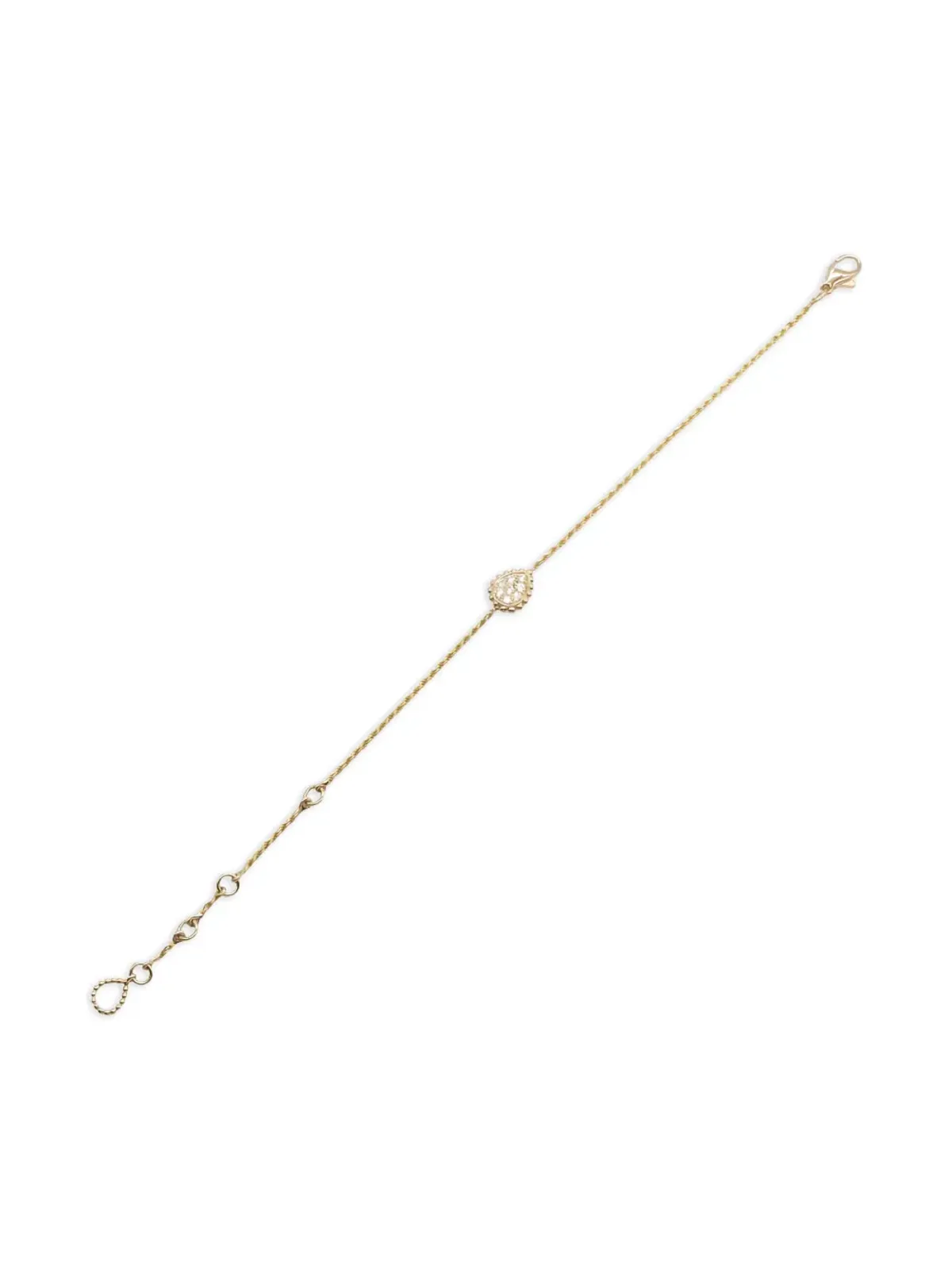 Boucheron Pre-Owned 18Kローズゴールド セルペン・ボーム ダイヤモンド ブレスレット - 画像2