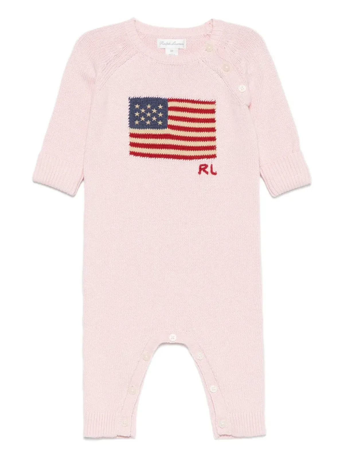 POLO RALPH LAUREN KIDS 旗モチーフ ロンパース - 画像1