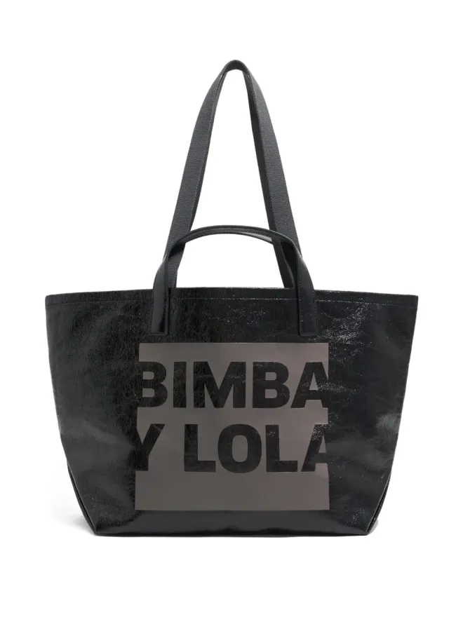 Bimba y Lola Bimba y Lola ロゴプリント トートバッグの商品画像
