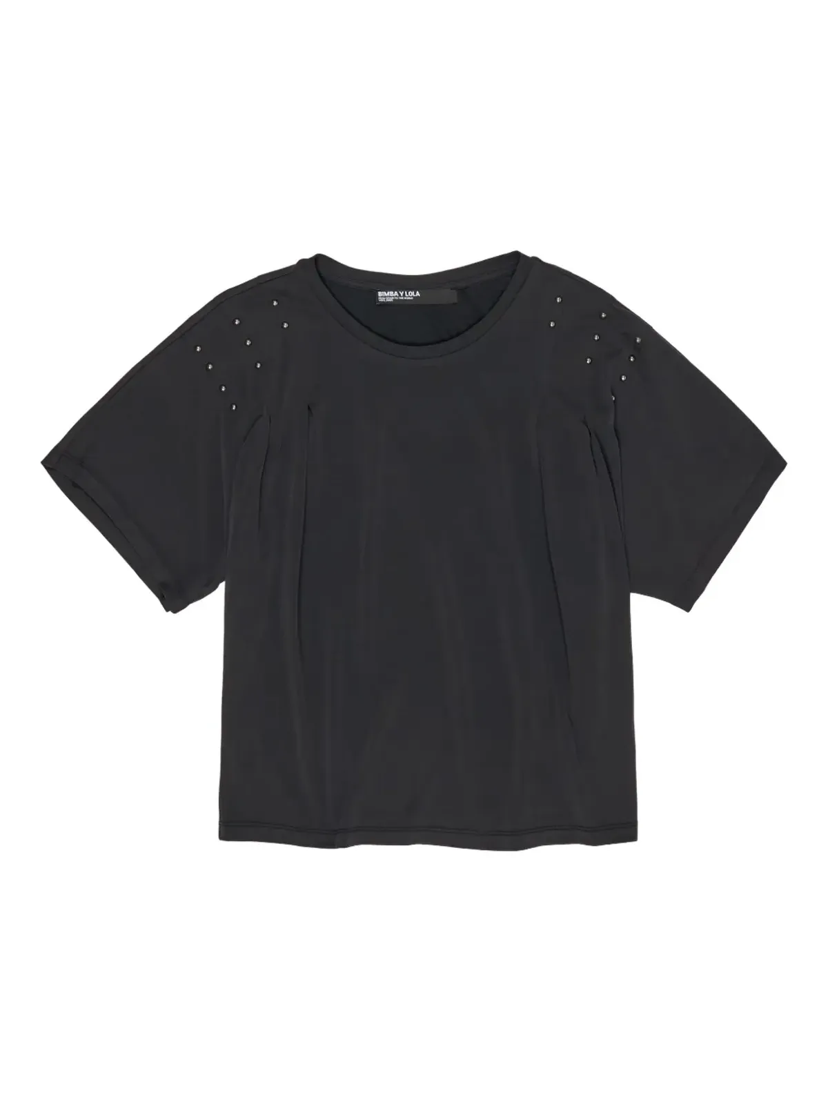 Bimba y Lola スタッズ付きTシャツ - 画像1
