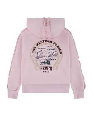 Levi's Kids フリルディテール グラフィックフーディー - サムネイル2
