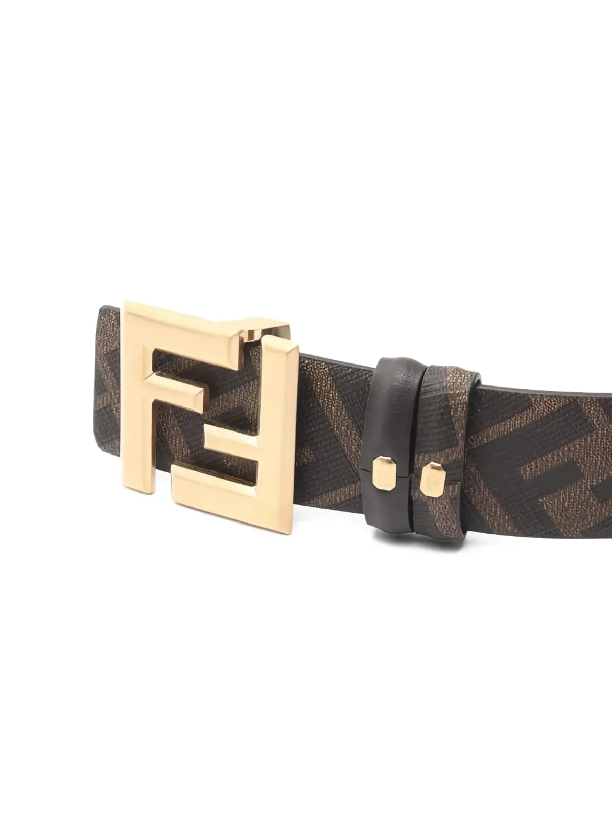 Fendi Pre-Owned FFロゴバックルベルト - 画像2